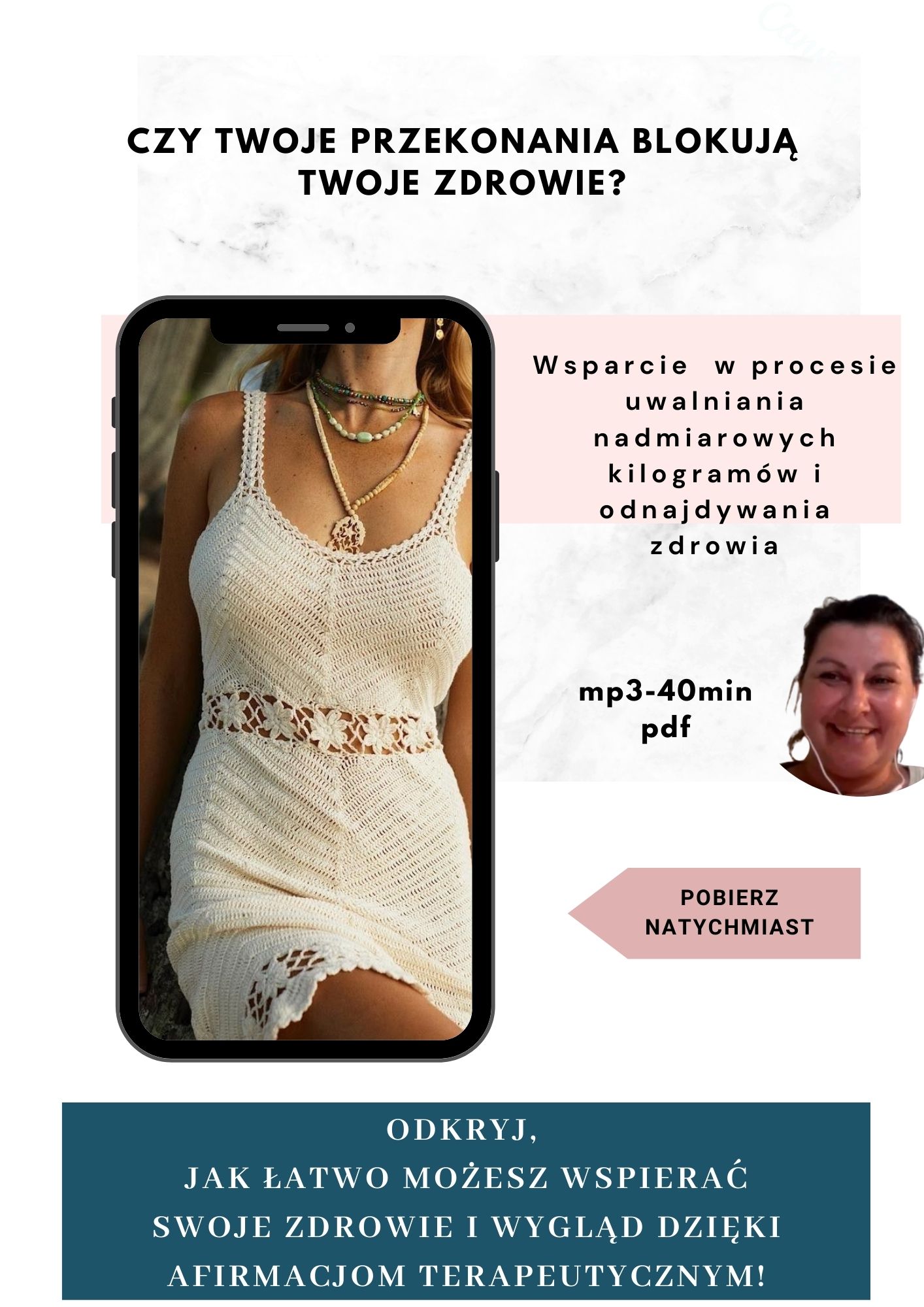 Zdrowe Ciało” – Nagranie MP3 z Sesją Terapeutyczną i Afirmacjami