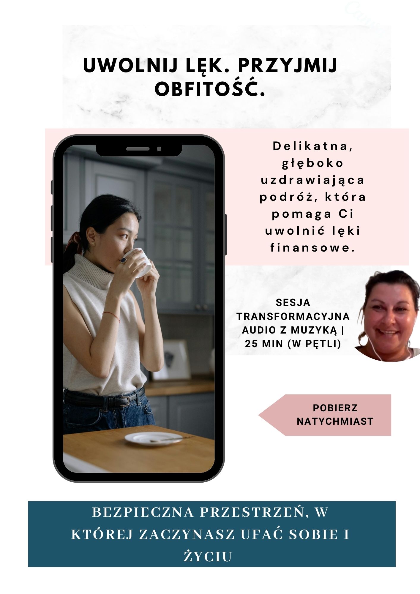 Sesja:Uwolnij lęk. Przyjmij obfitość.