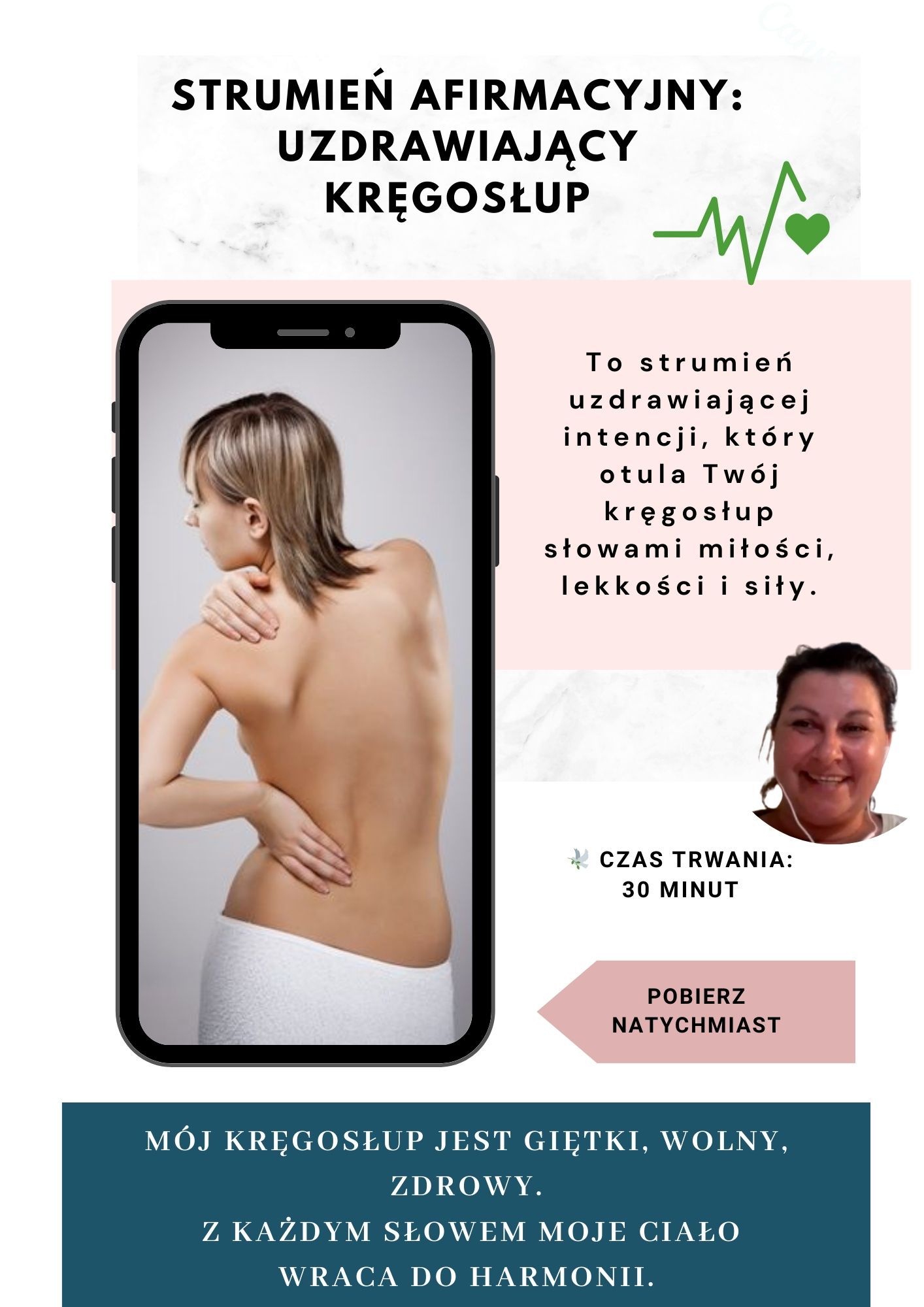 Strumień Afirmacyjny: Uzdrawiający Kręgosłup